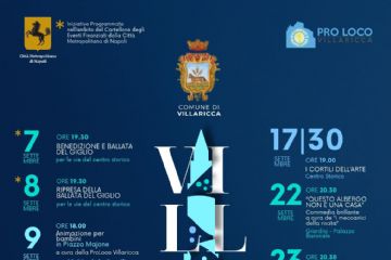 Eventi Villaricca dal 07 Settembre al 03 Ottobre 2026
