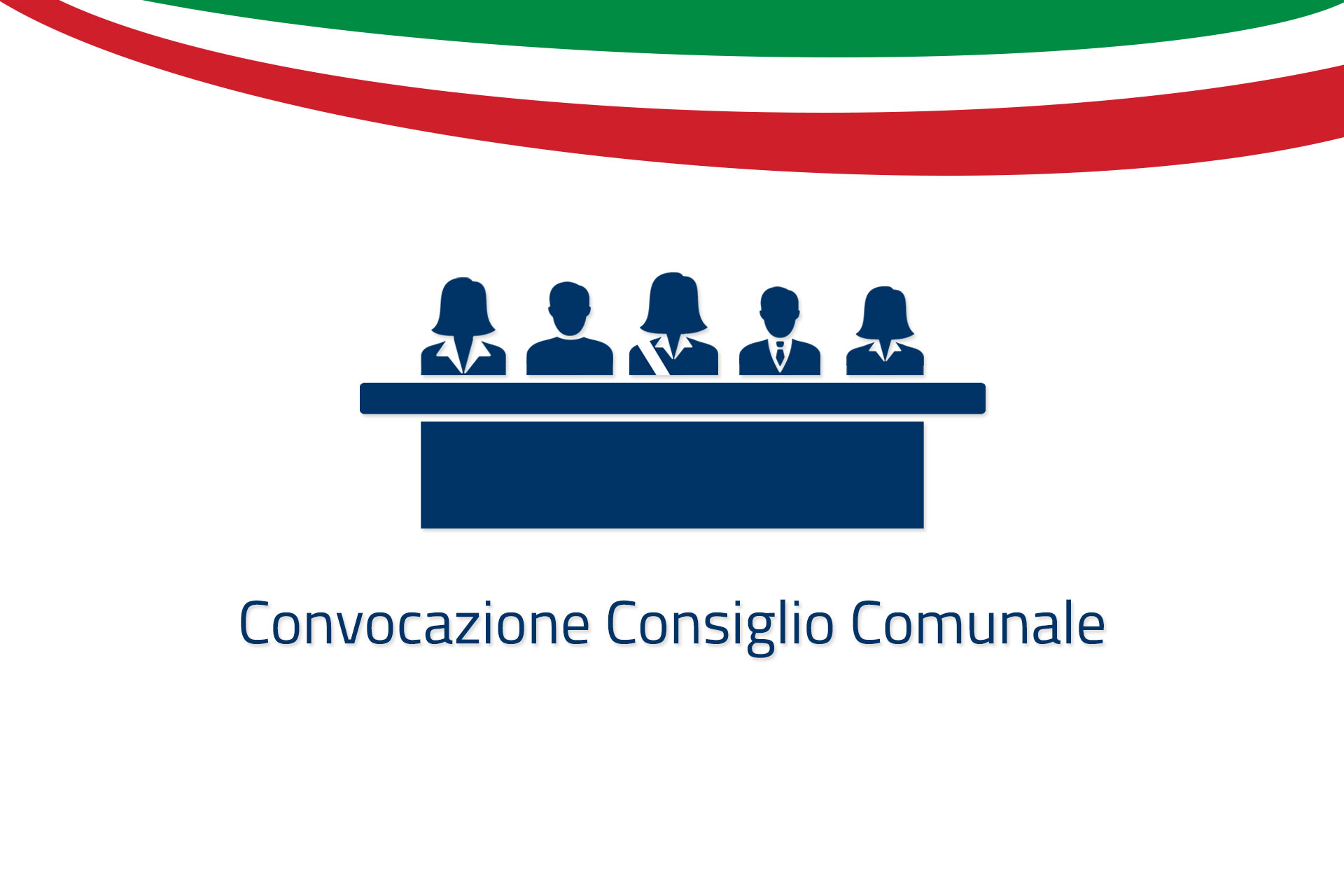 Convocazione del Consiglio Comunale